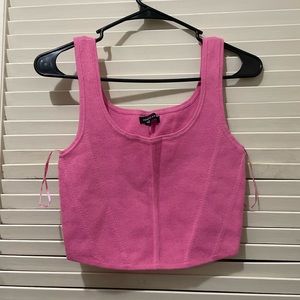 PacSun Women Pink Corset Tank NWT